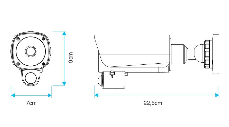 INSTAR IN-9808 4K weiß 18002 INSTAR IP Caméra de surveillance