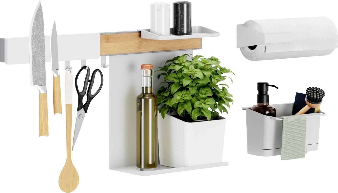 tesa 70043-00000-00 Set mixte blanc 1 set