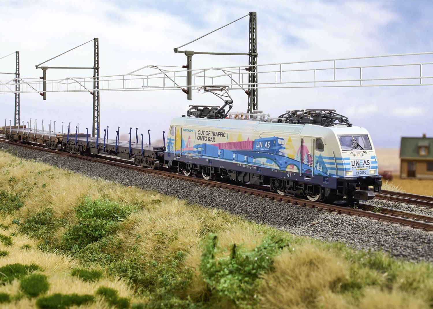 MiniTrix 11165 N pack de démarrage train de marchandises de Railpool AG