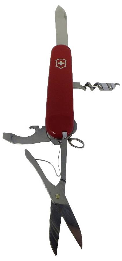 Victorinox Compact 1.3405 Couteau suisse Nombre de fonctions 15 rouge