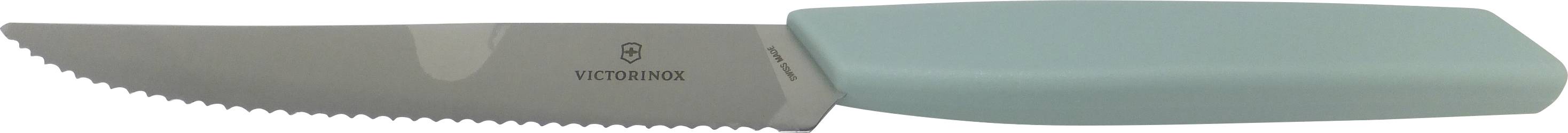 Victorinox 6.9006.12W41 Couteau à steak et à pizza menthe
