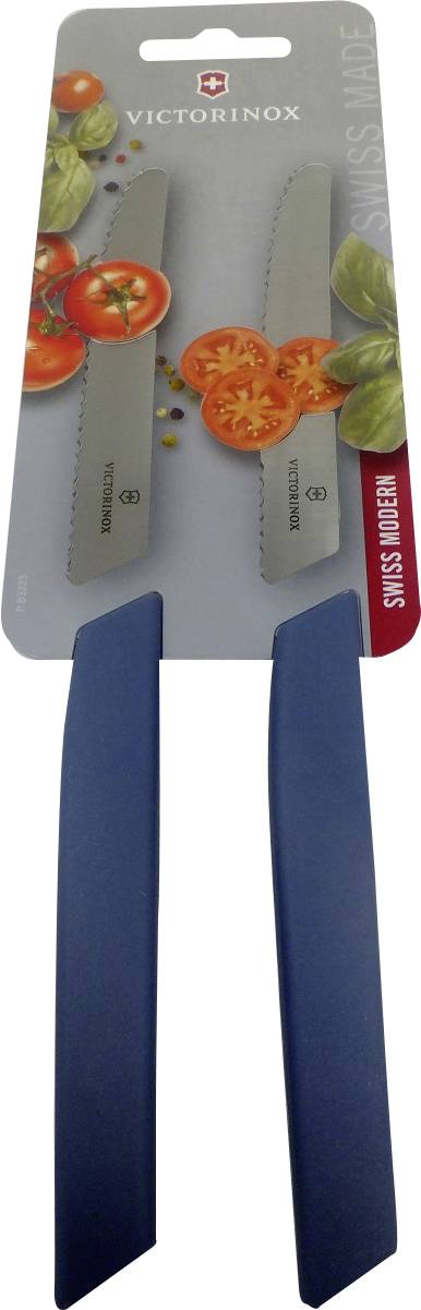 Victorinox 6.9006.11W2B Couteau à tomates bleu bleuet