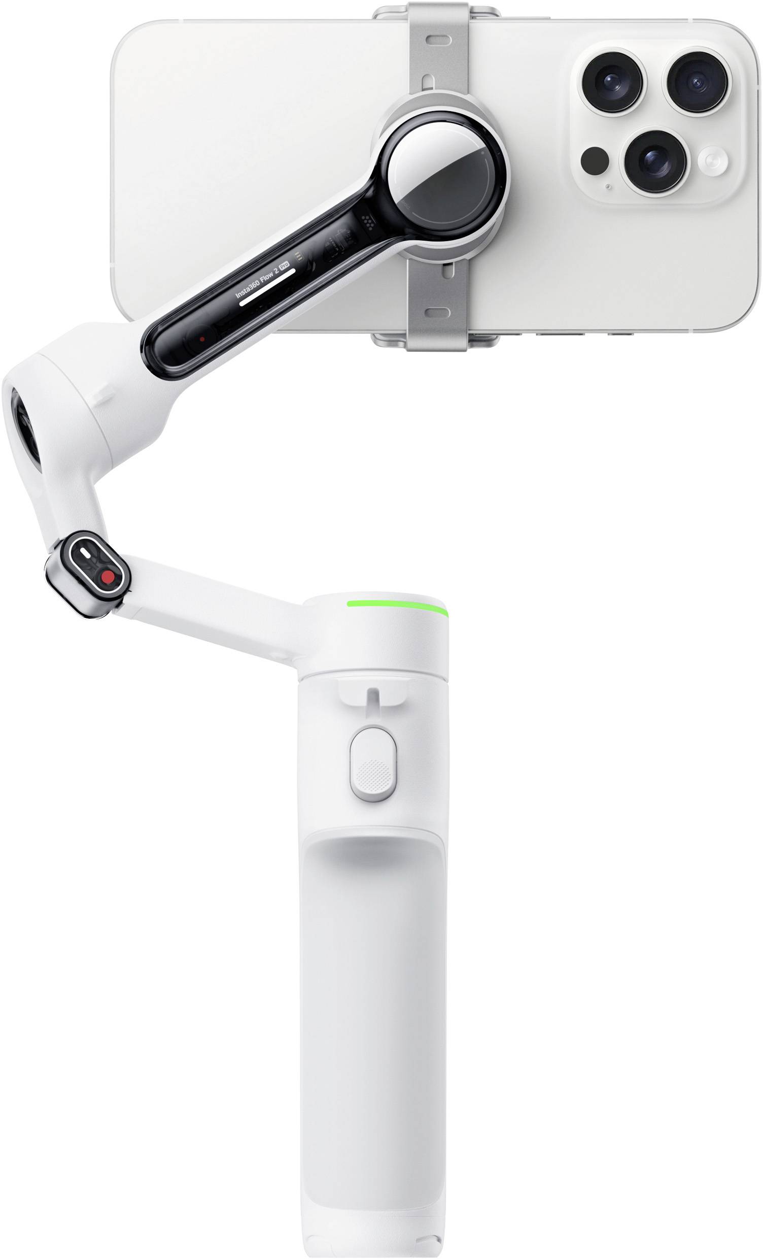 Insta360 Flow 2 Pro AI Tracker Bundle Nacelle électrique blanc Bluetooth Poids max. admissible 300 g