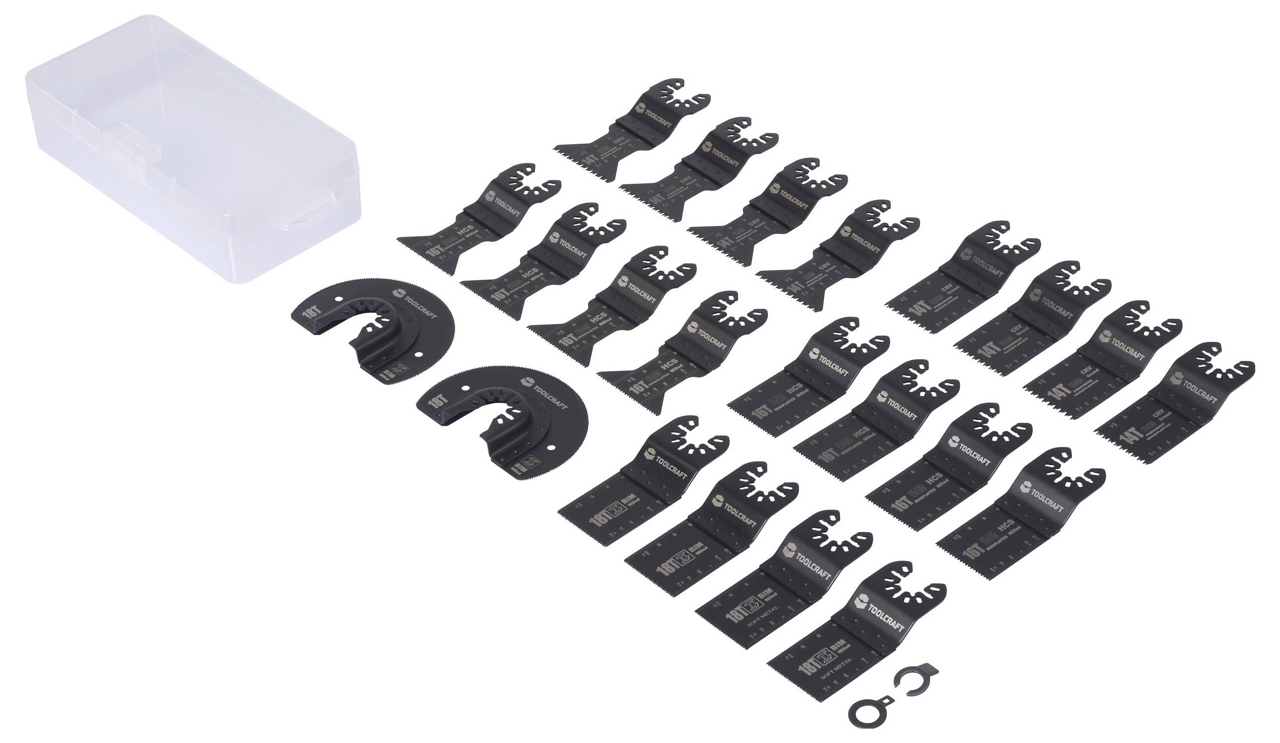 TOOLCRAFT TO-10283205 Set outils multifonction 24 pc(s)