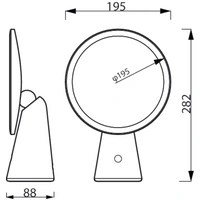 Philips LED Mirror DSK205 8719514420472 Lampe à LED pour miroir 4.5 W blanc Philips LED Mirror DSK205 8719514420472 Lampe à LED pour miroir 4.5 W blanc