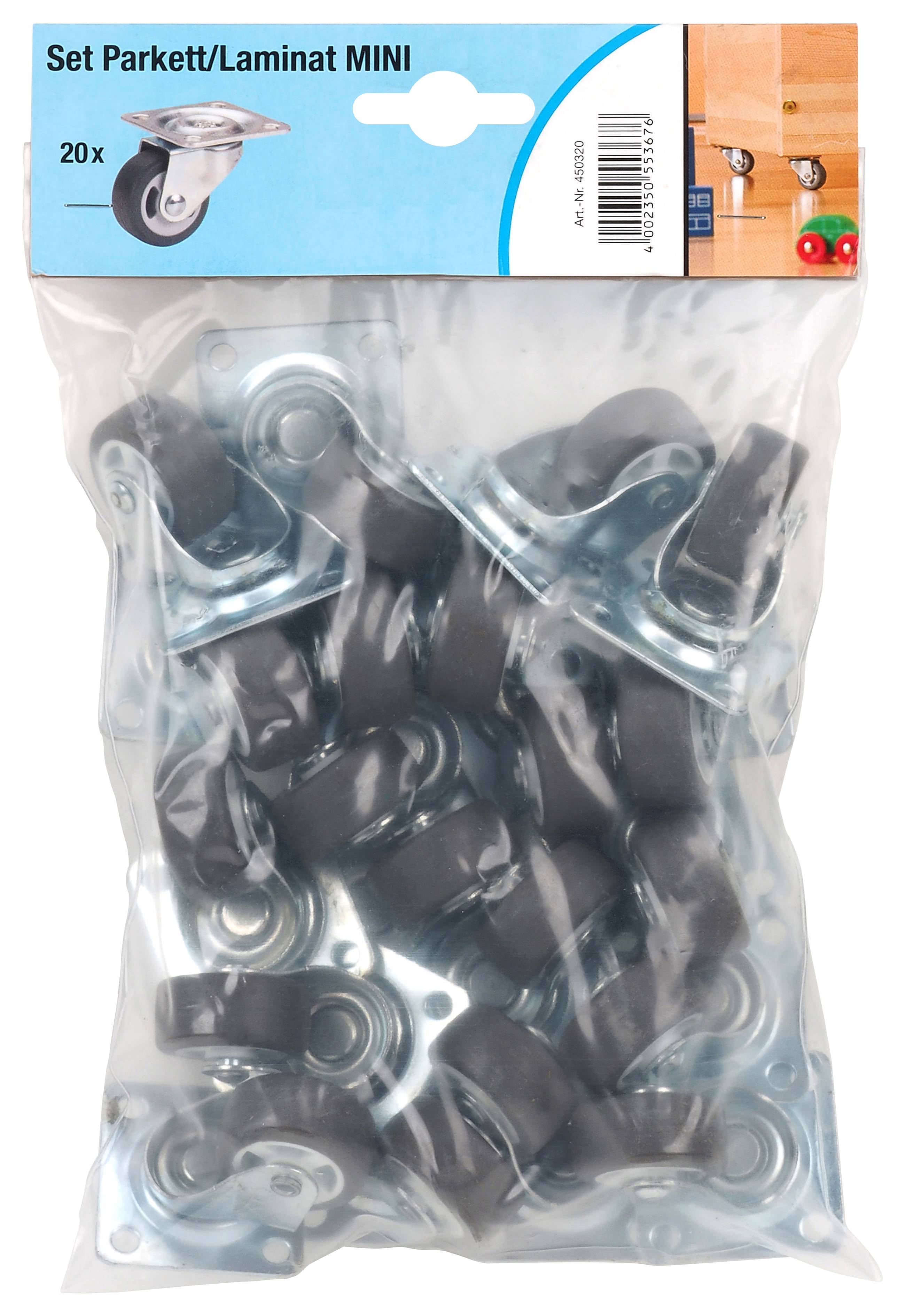 dörner + helmer 450320 Roulette pivotante Diamètre de la roue: 30 mm 20 pc(s)