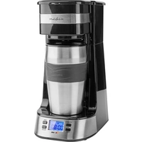 Nedis KACM310FBK Cafetière noir, argent minuteur Nedis KACM310FBK Cafetière noir, argent minuteur