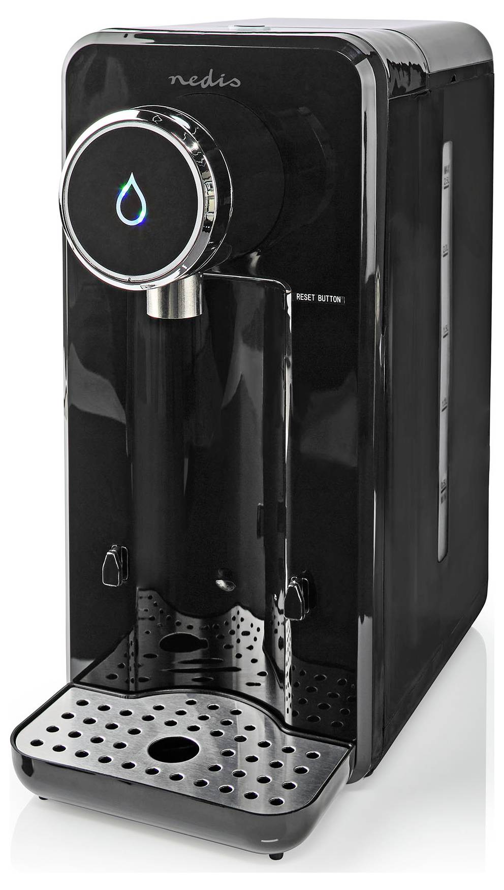 Nedis KAWD100FBK Distributeur d'eau chaude noir Contenance: 2.5 l