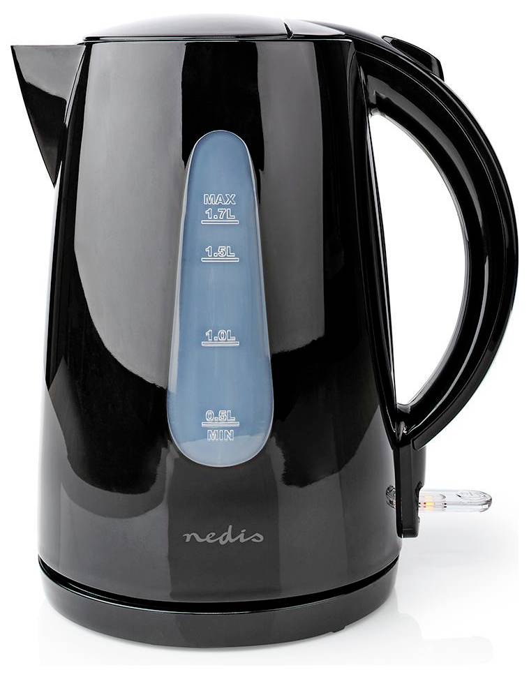 Nedis KAWK130EBK Bouilloire noir Contenance: 1.7 l