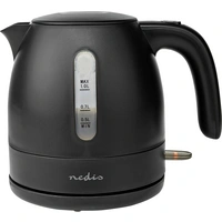 Nedis KAWK300EBK Bouilloire noir Contenance: 1 l Nedis KAWK300EBK Bouilloire noir Contenance: 1 l