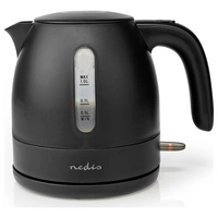 Nedis KAWK300EBK Bouilloire noir Contenance: 1 l Nedis KAWK300EBK Bouilloire noir Contenance: 1 l