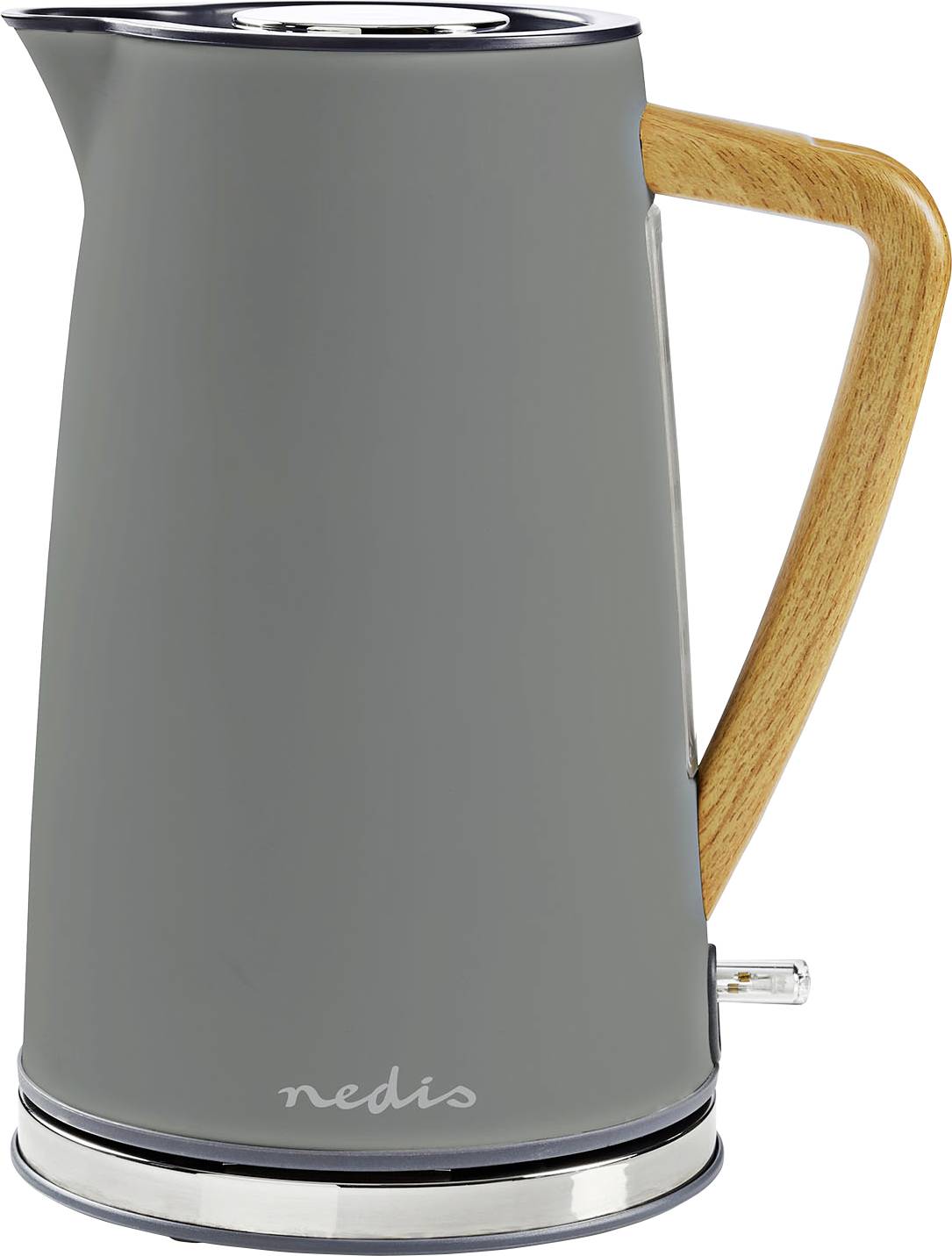 Nedis KAWK510EGY Bouilloire voyant lumineux gris Contenance: 1.7 l