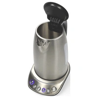 Nedis KAWK8000WIFI Bouilloire commandable par application argent Contenance: 1.7 l Nedis KAWK8000WIFI Bouilloire commandable par application argent Contenance: 1.7 l