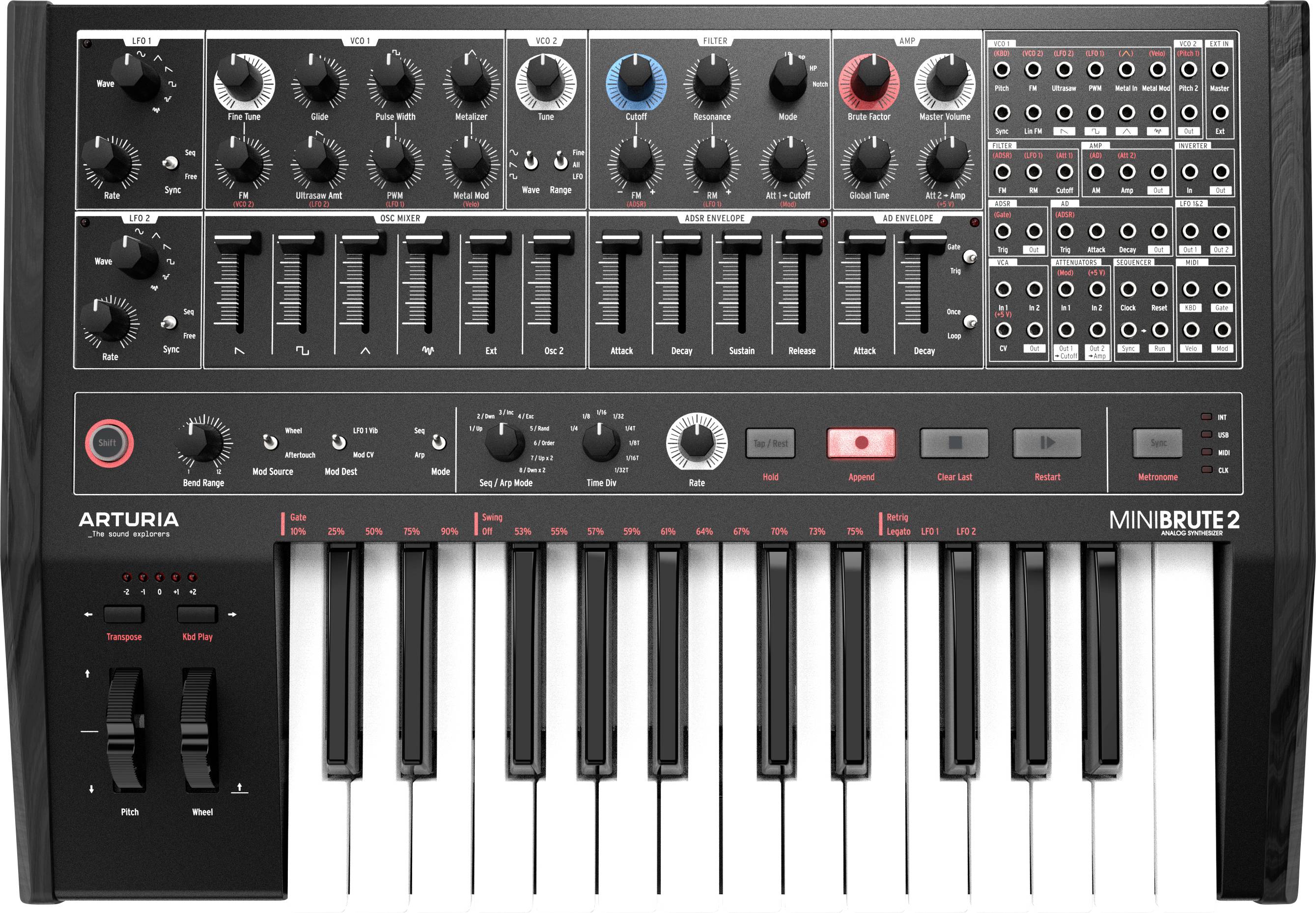 Arturia MiniBrute 2 Synthétiseur