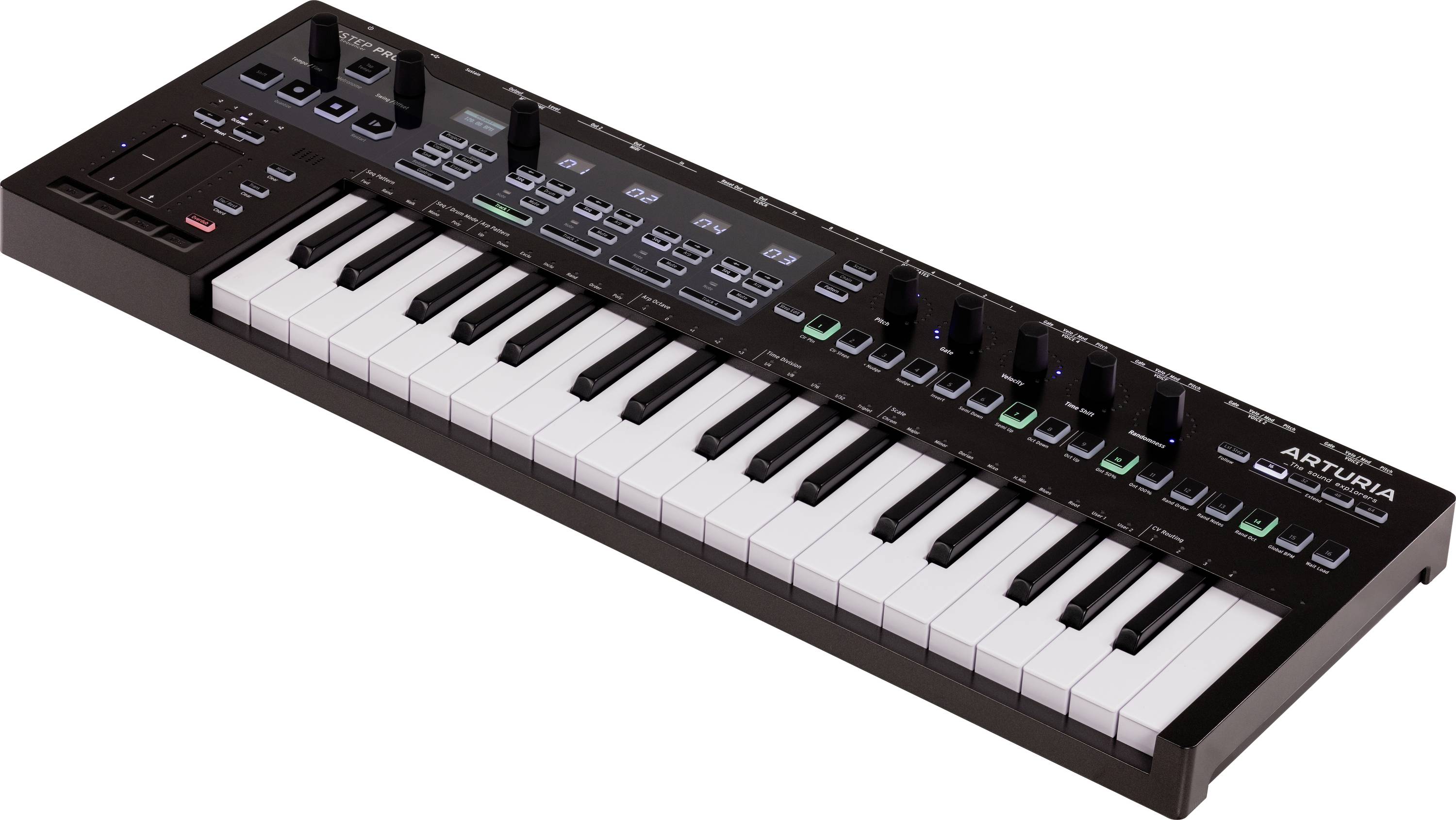 Arturia KeyStep Pro Clavier noir-chrome