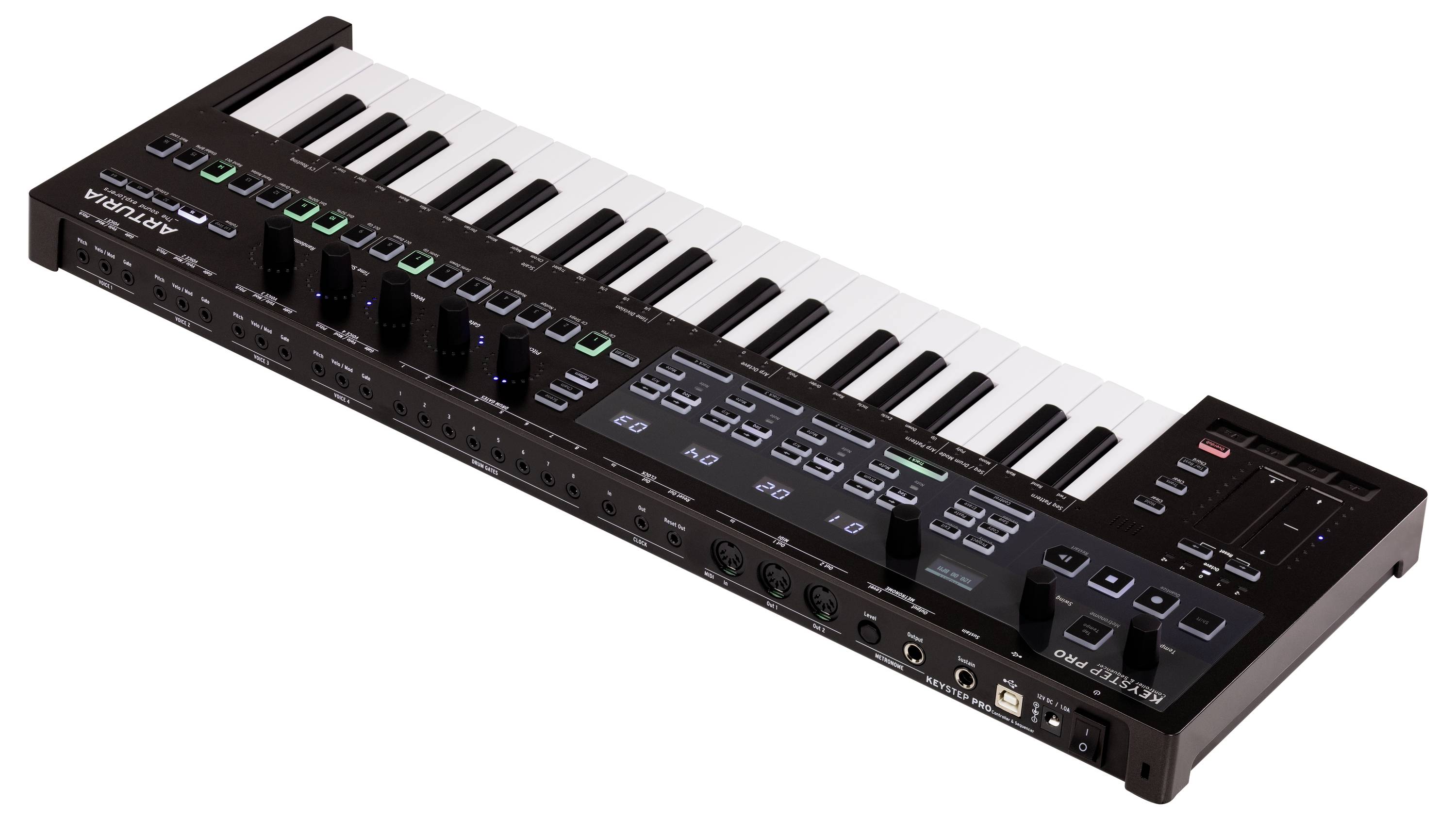 Arturia KeyStep Pro Clavier noir-chrome