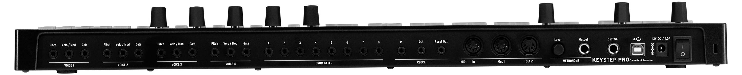 Arturia KeyStep Pro Clavier noir-chrome