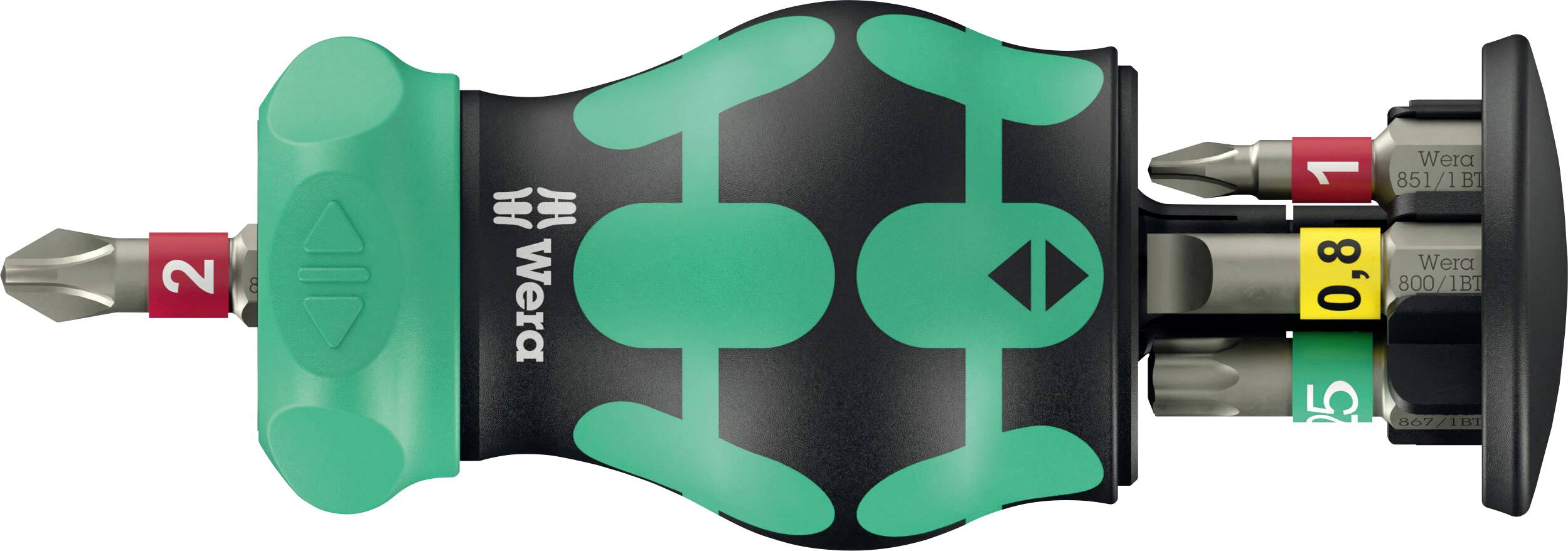 Wera Kompakt Stubby Magazin RA 1 2025 universel Jeu d'embouts