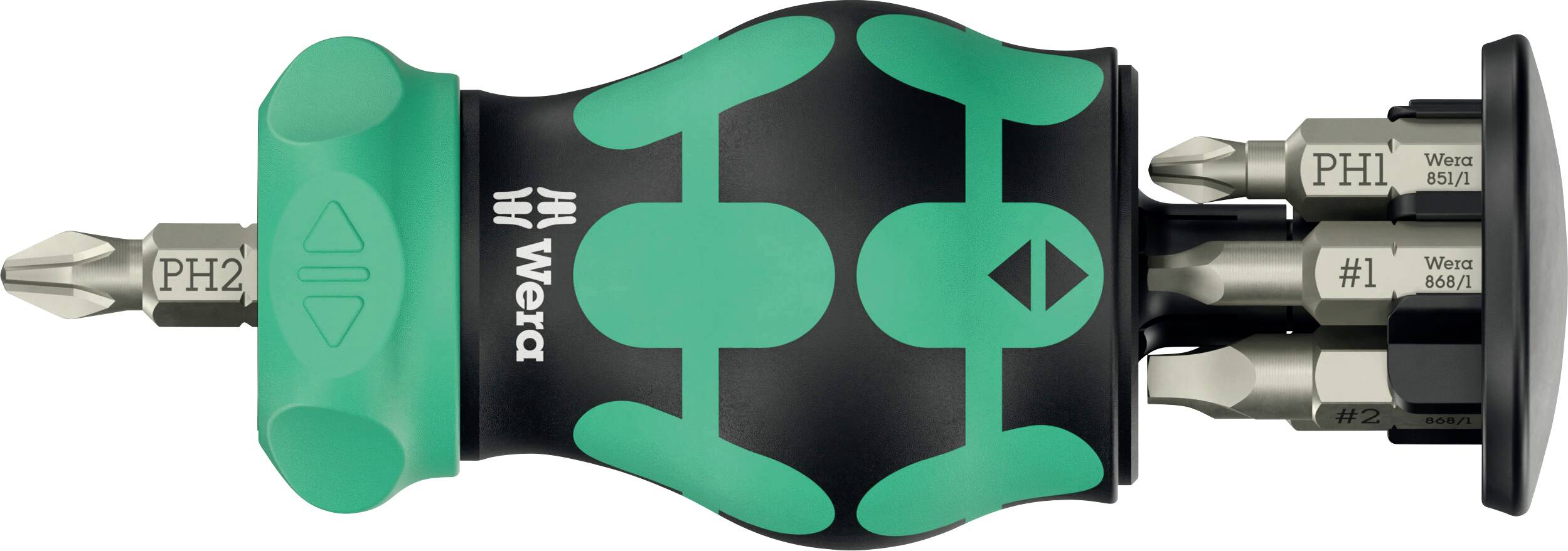 Wera Kompakt Stubby Magazin RA 4 2025 universel Jeu d'embouts