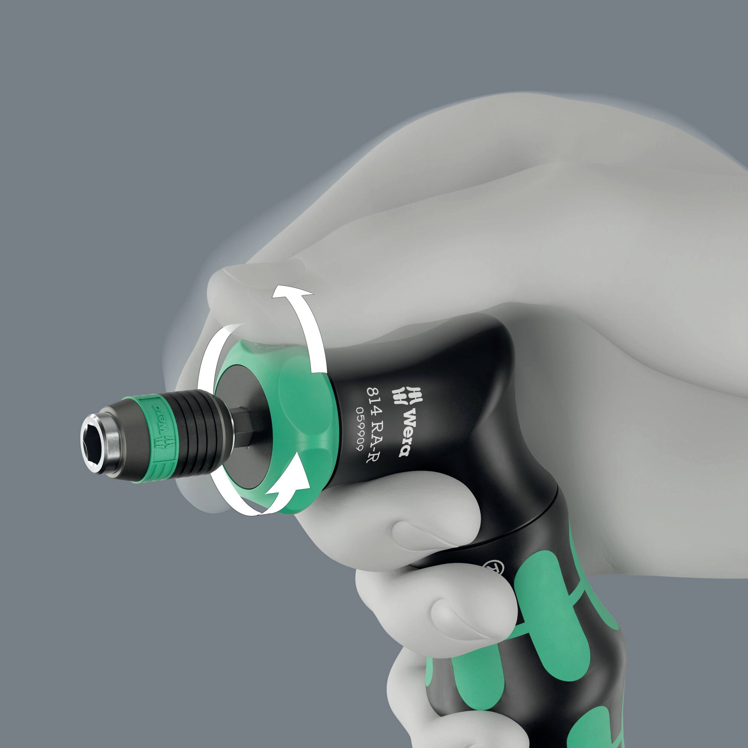 Wera Kompakt Pistol RA-R 1 pour l'atelier Tournevis à cliquet