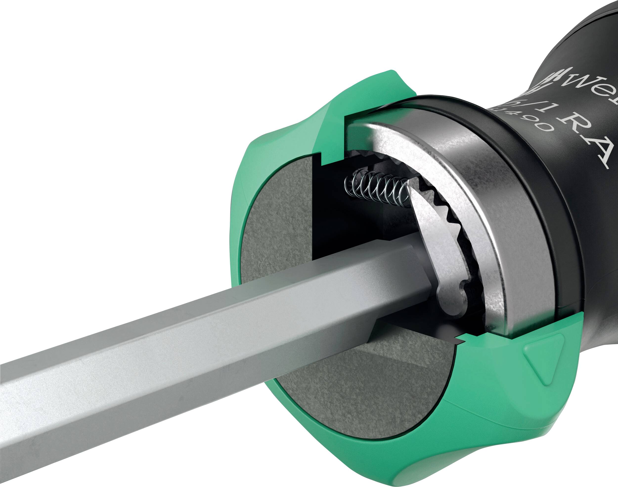 Wera Kompakt 27 RA 1 pour l'atelier Jeu d'embouts 1/4" (6.3 mm)