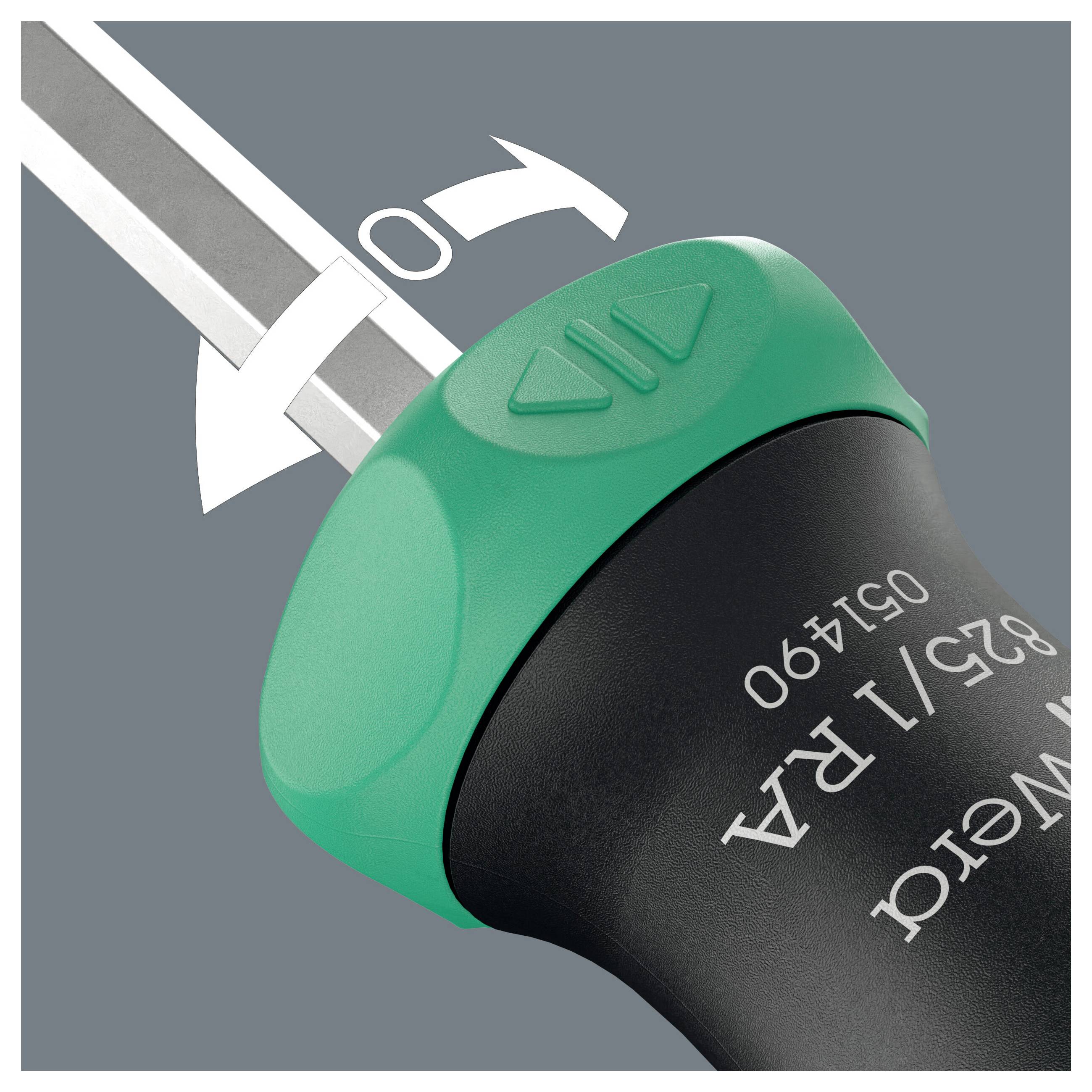 Wera Kompakt 27 RA 1 pour l'atelier Tournevis à cliquet et embout
