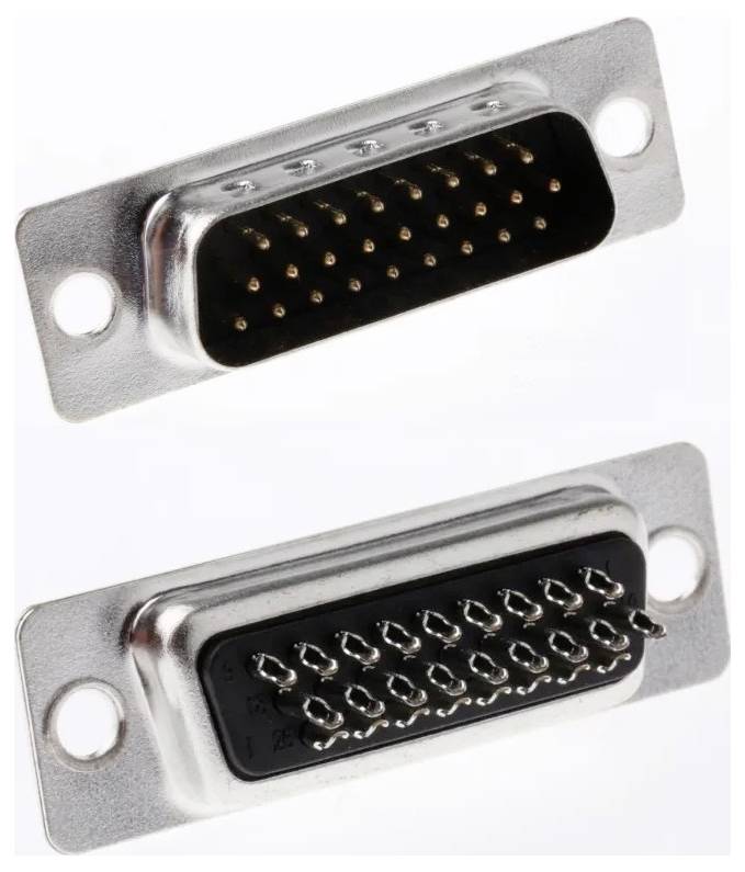 MH Connectors MHHDS26-M-N-B-S Connecteur SUB-D 180 ° Nombre de pôles: 26 pour circuits imprimés
