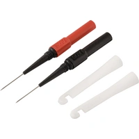 VOLTCRAFT MMS-130 Cellule de mesure Aiguille de mesure 0,7 mm de diamètre enfichable 4 mm;noir, rouge 3 A paire VOLTCRAFT MMS-130 Cellule de mesure Aiguille de mesure 0,7 mm de diamètre enfichable 4 mm;noir, rouge 3 A paire