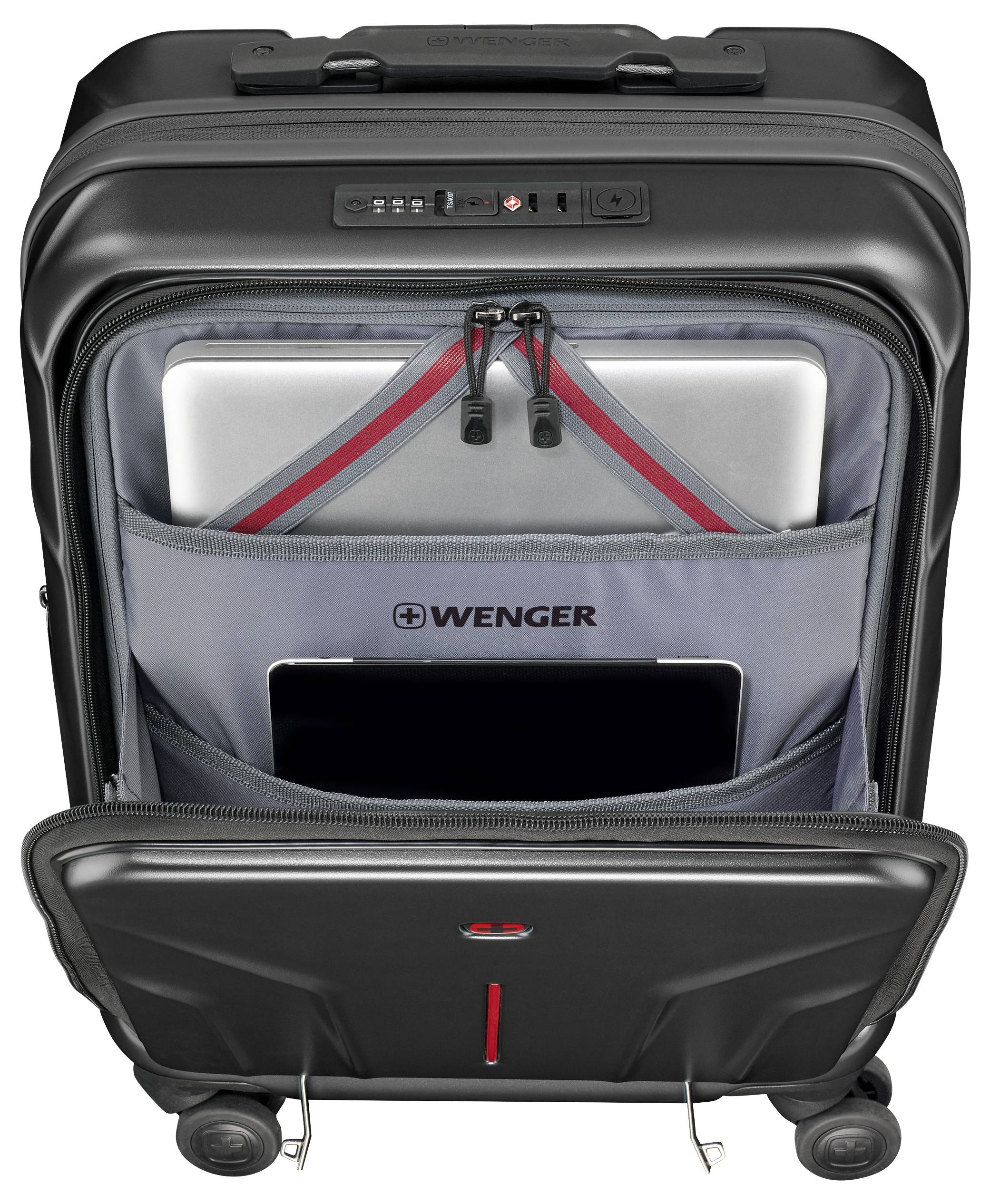 Wenger Mallette à coque/trolley Amplix Hardside Carry-On noir