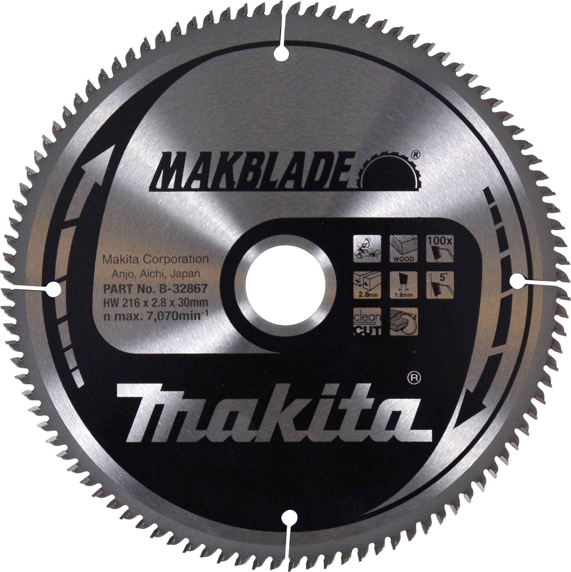 Makita B-32867 Lame de scie circulaire 1 pc(s)