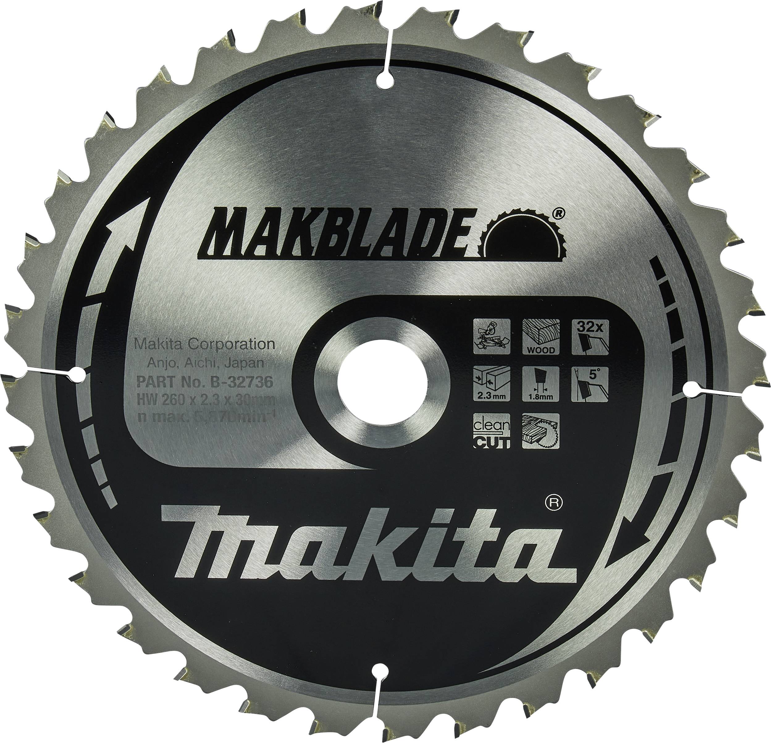 Makita B-32736 Lame de scie circulaire 1 pc(s)
