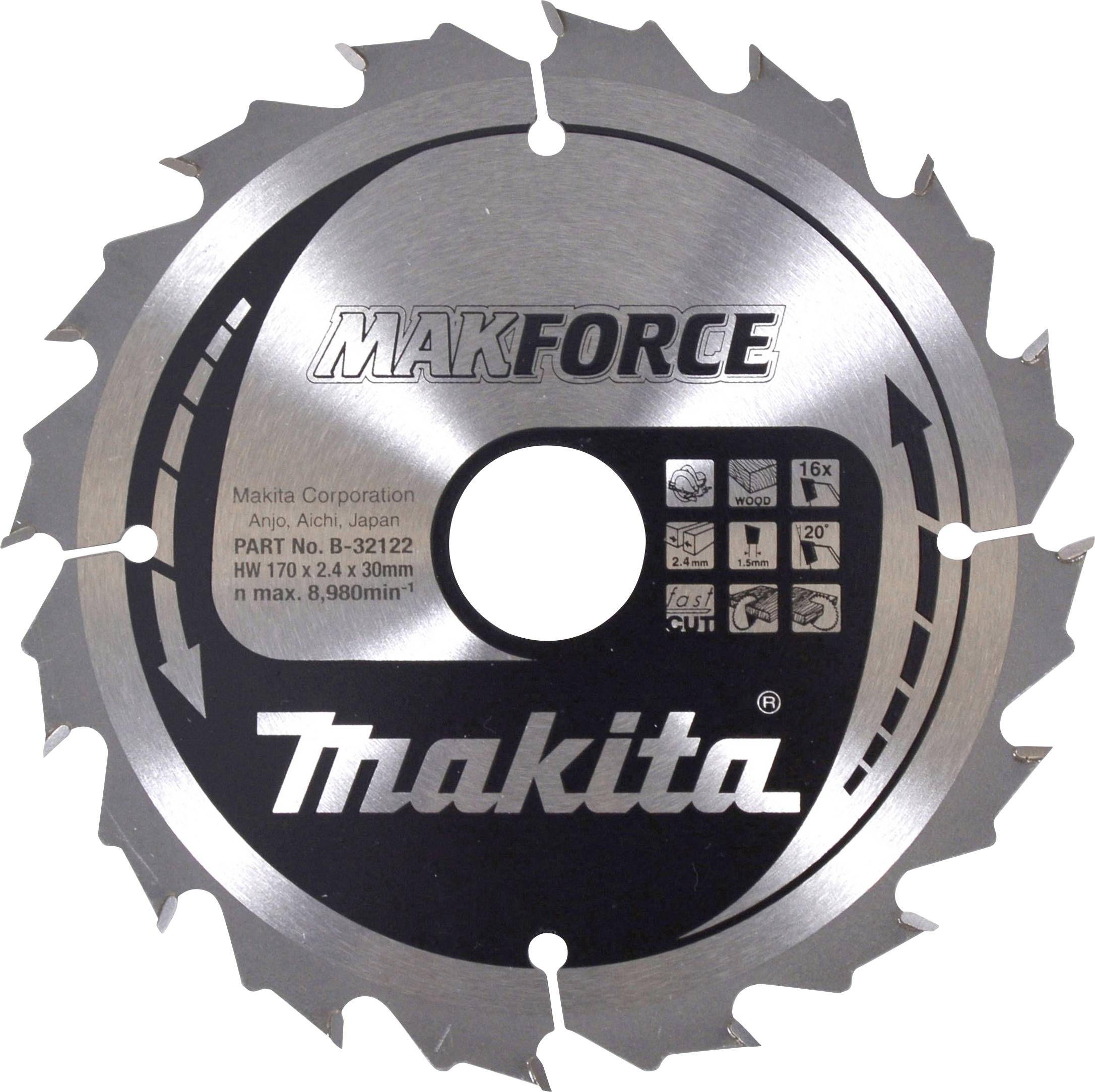 Makita B-32122 Lame de scie circulaire 1 pc(s)