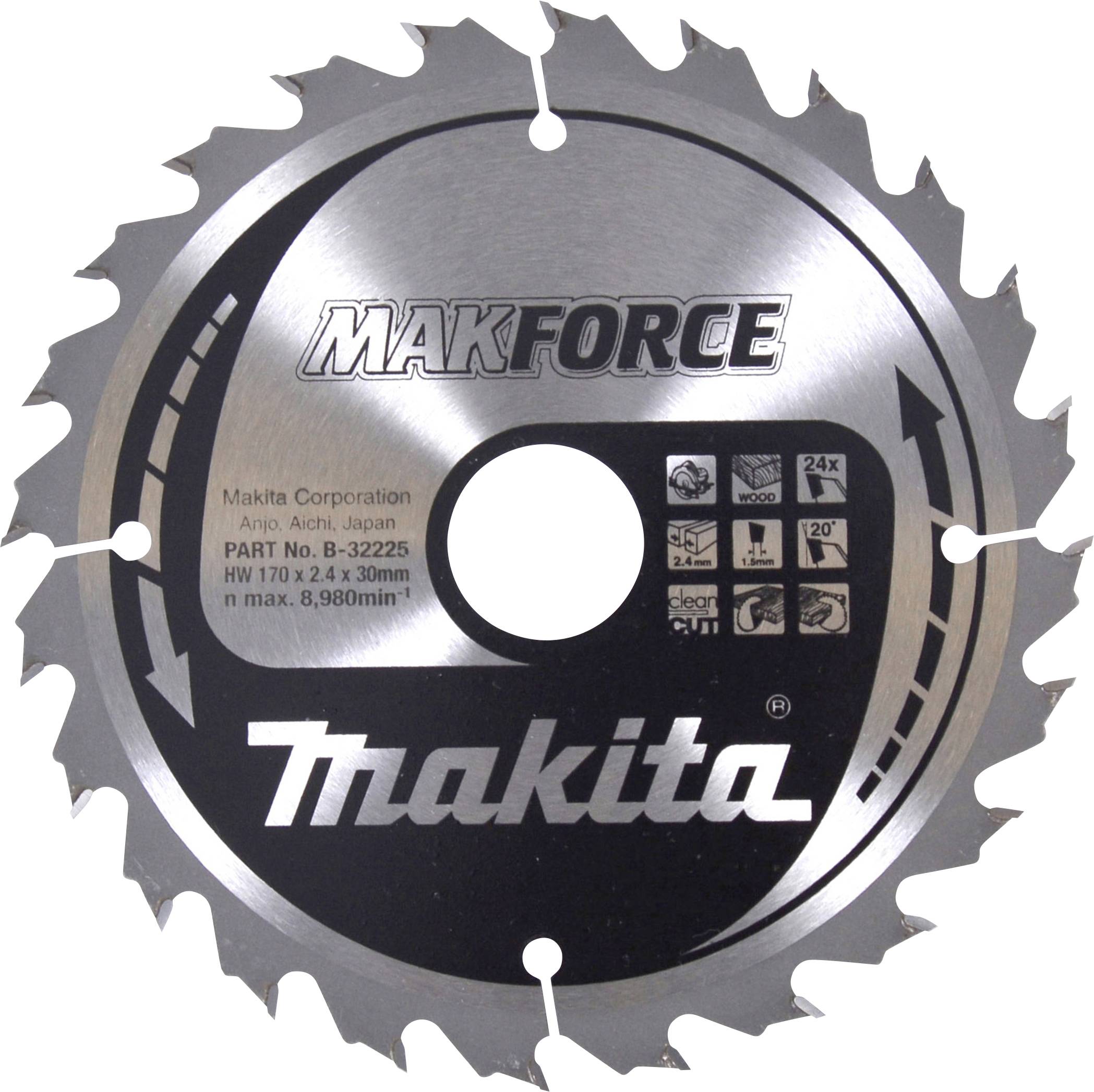 Makita B-32225 Lame de scie circulaire 1 pc(s)