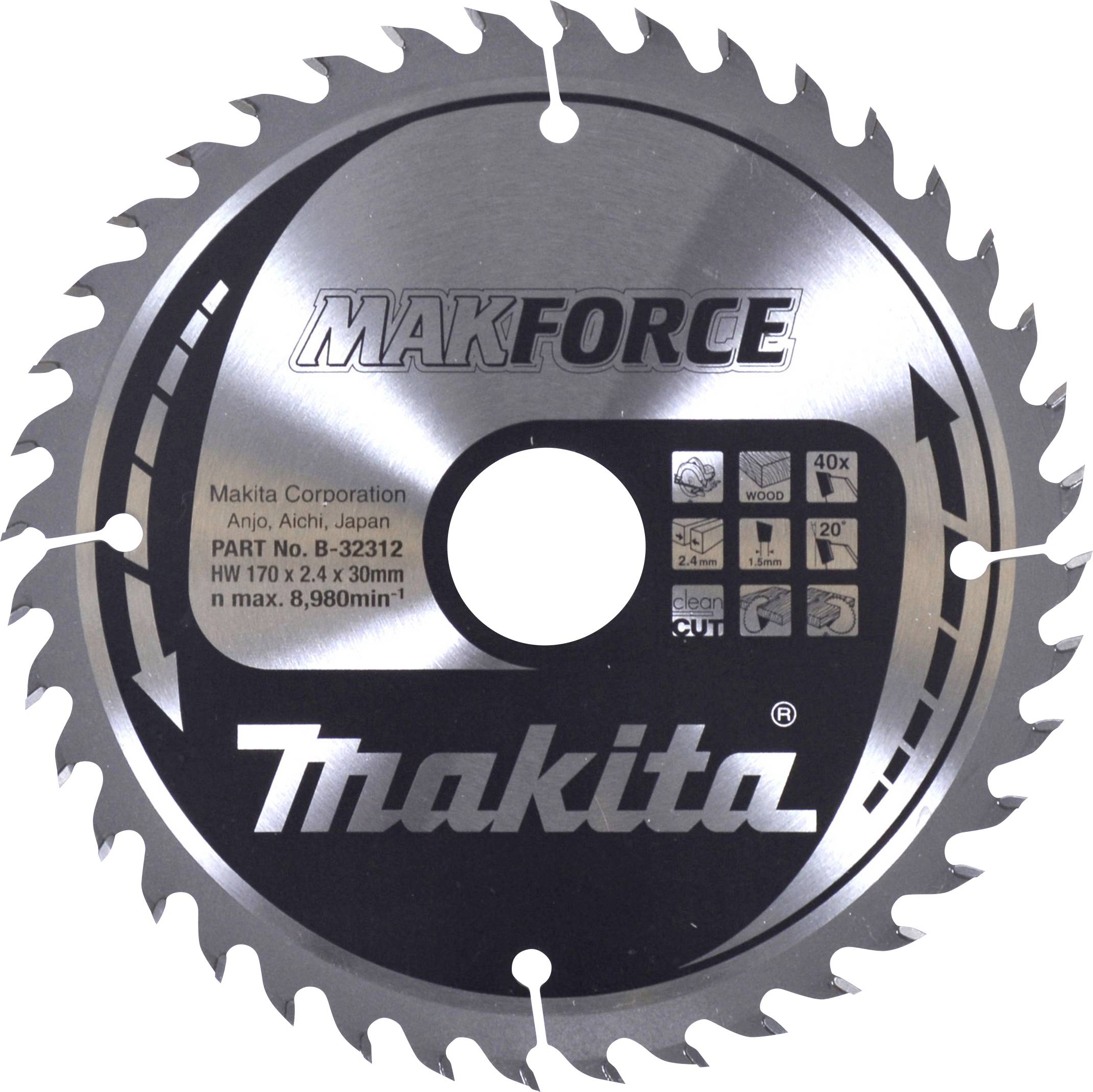 Makita B-32312 Lame de scie circulaire 1 pc(s)