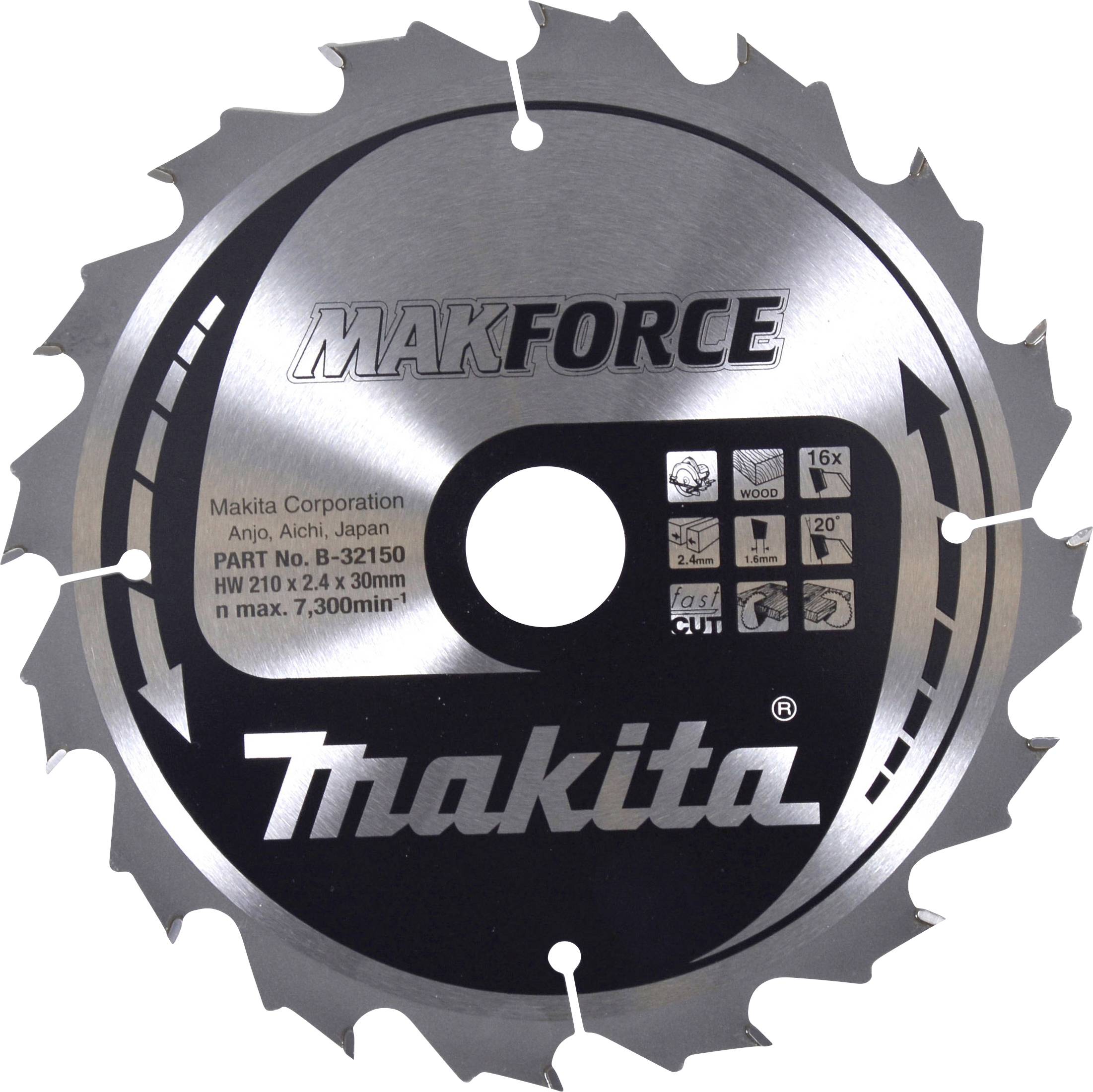 Makita B-32150 Lame de scie circulaire 1 pc(s)