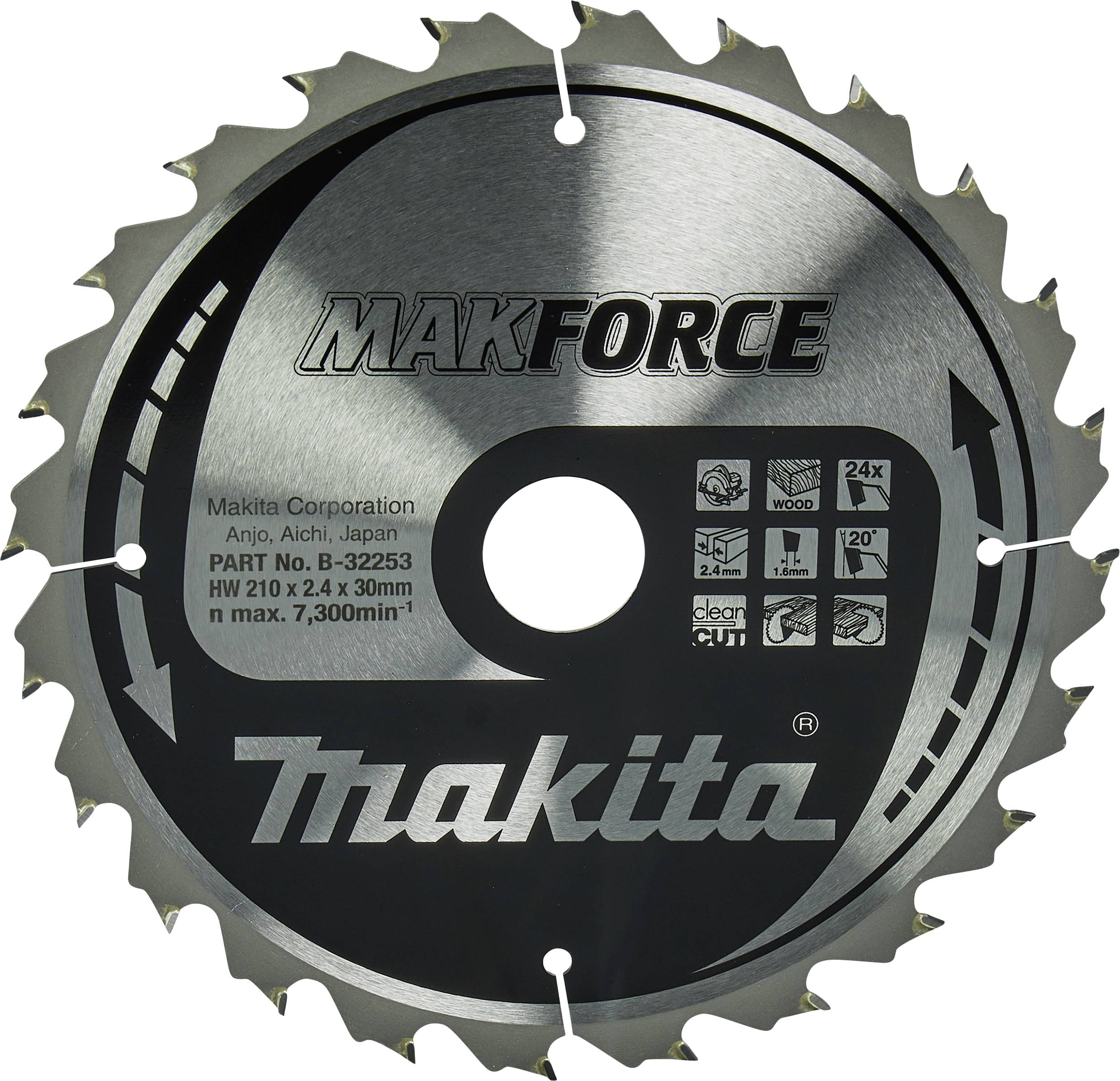 Makita B-32253 Lame de scie circulaire 1 pc(s)