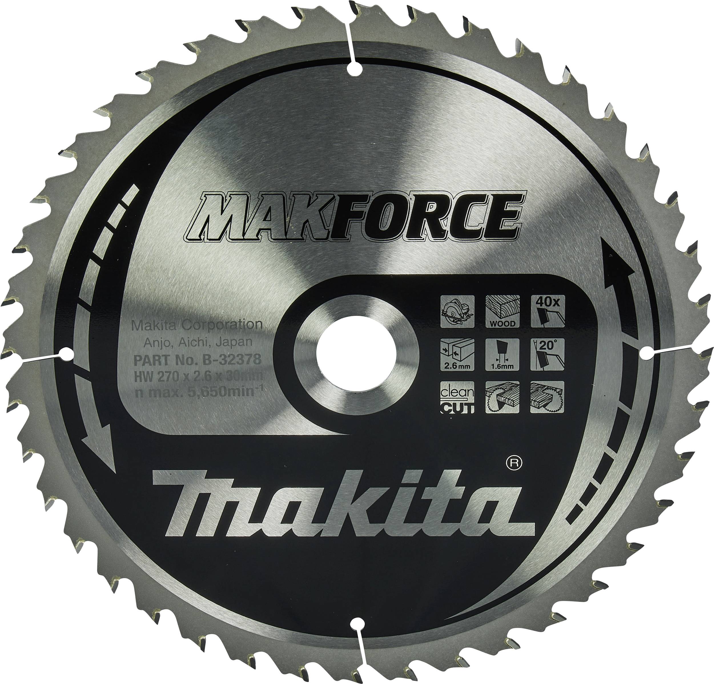 Makita B-32378 Lame de scie circulaire 1 pc(s)