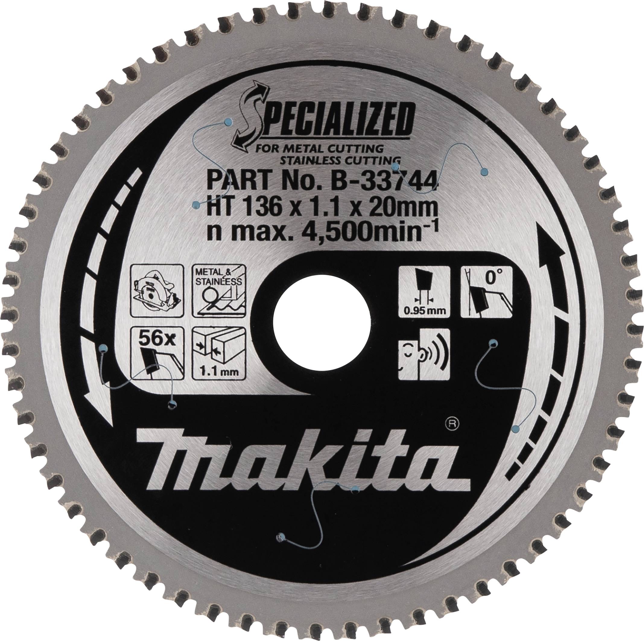 Makita B-33744 Lame de scie circulaire 1 pc(s)