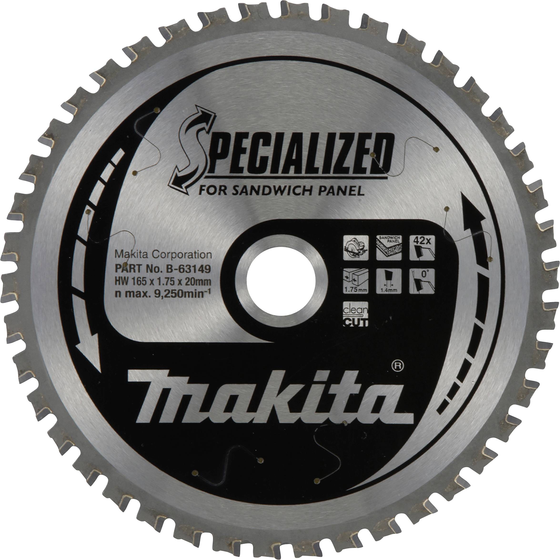 Makita B-63149 Lame de scie circulaire 1 pc(s)