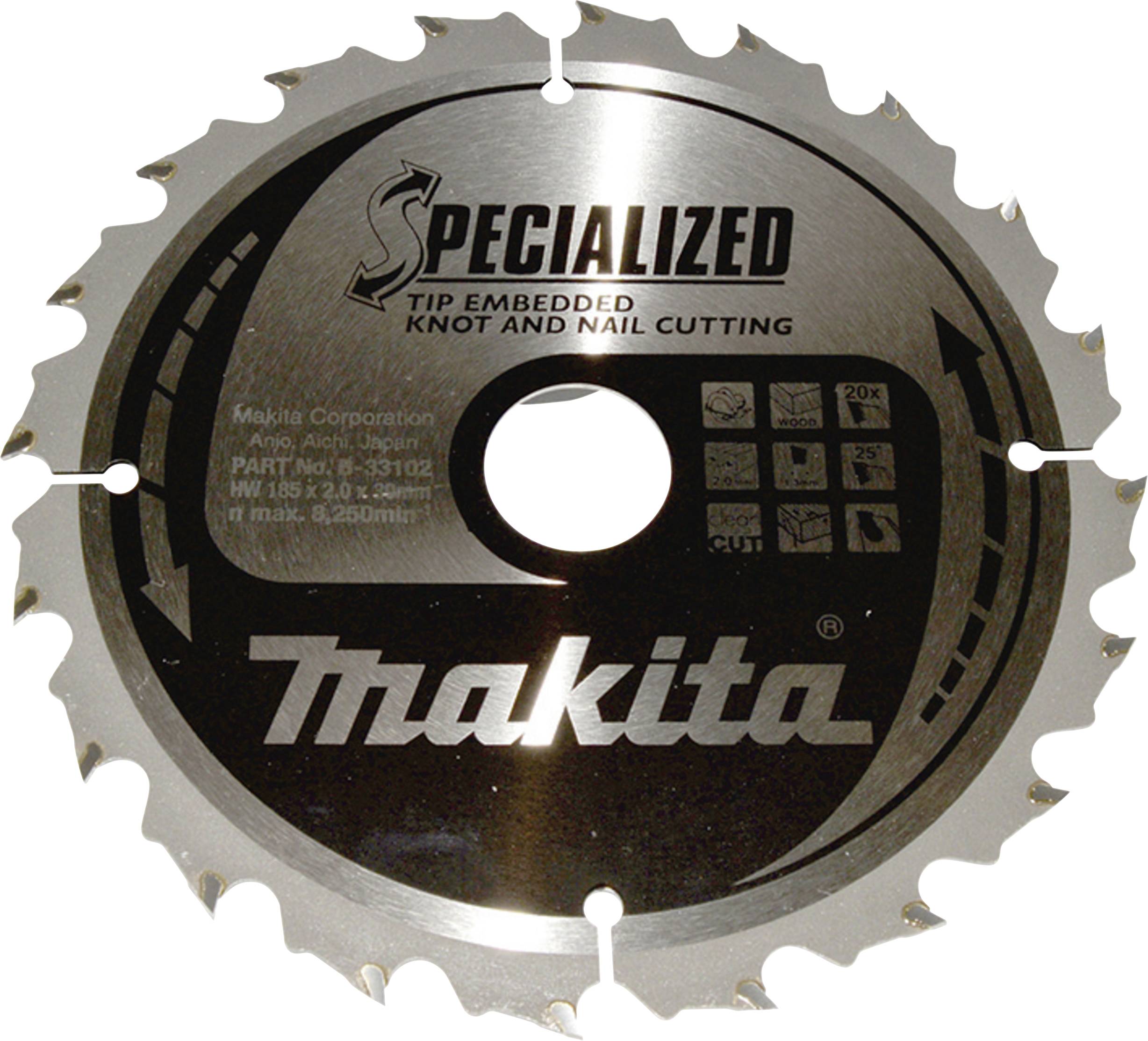 Makita B-33102 Lame de scie circulaire 1 pc(s)