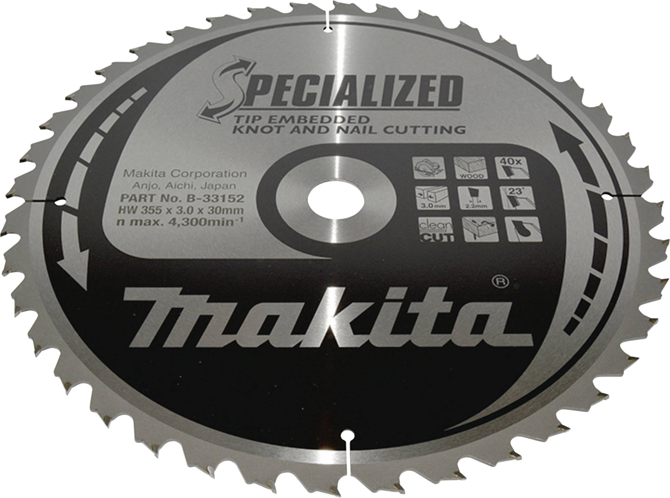 Makita B-33152 Lame de scie circulaire 1 pc(s)