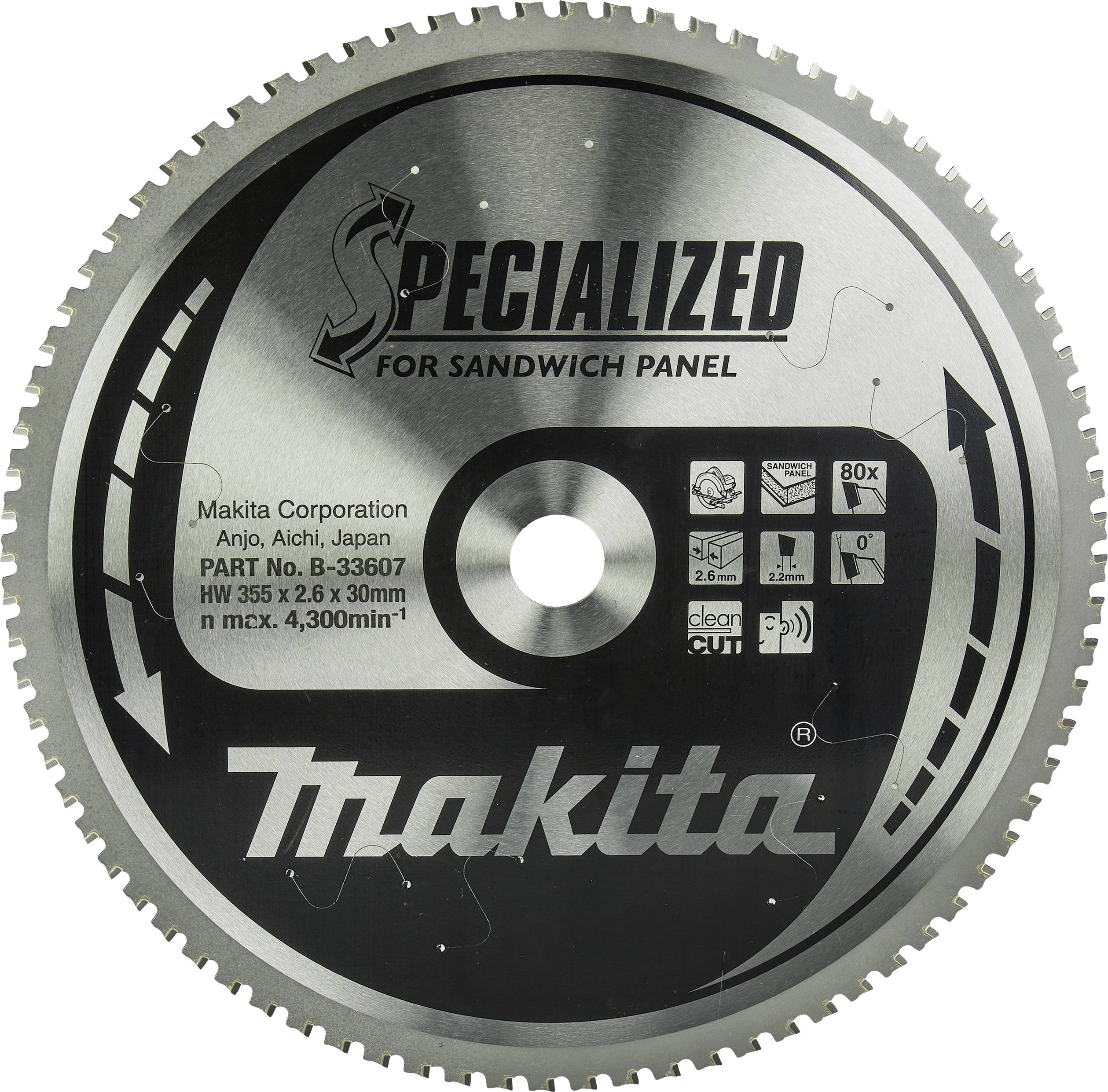 Makita B-33607 Lame de scie circulaire 1 pc(s)