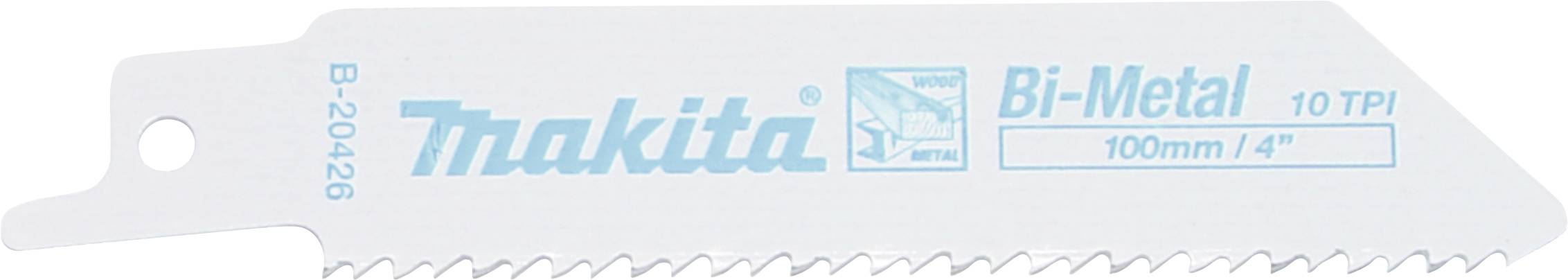 Makita B-20426 Feuille Makita Reciproblatt BIM 100/10Z B-20426 1 pc(s)