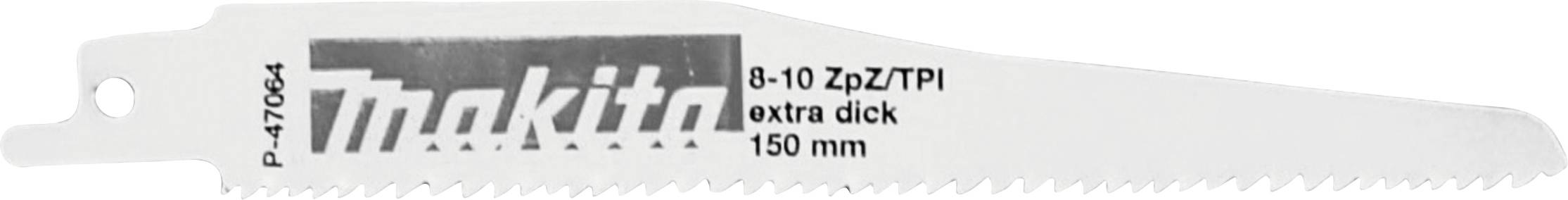 Makita P-47064 Feuille Makita Reciproblatt BIM 150/8-10Z P-47064 1 pc(s)