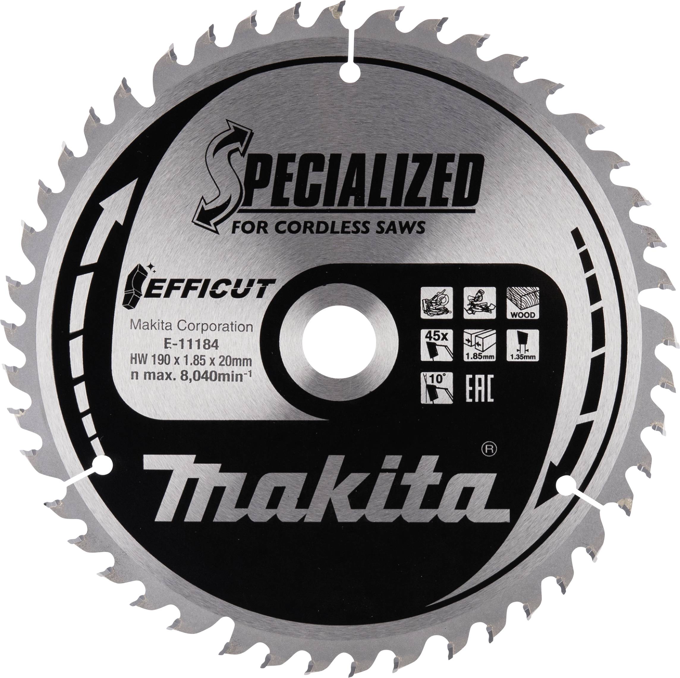 Câble Makita EFFICUT 190x20x45Z E-11184 Makita E-11184