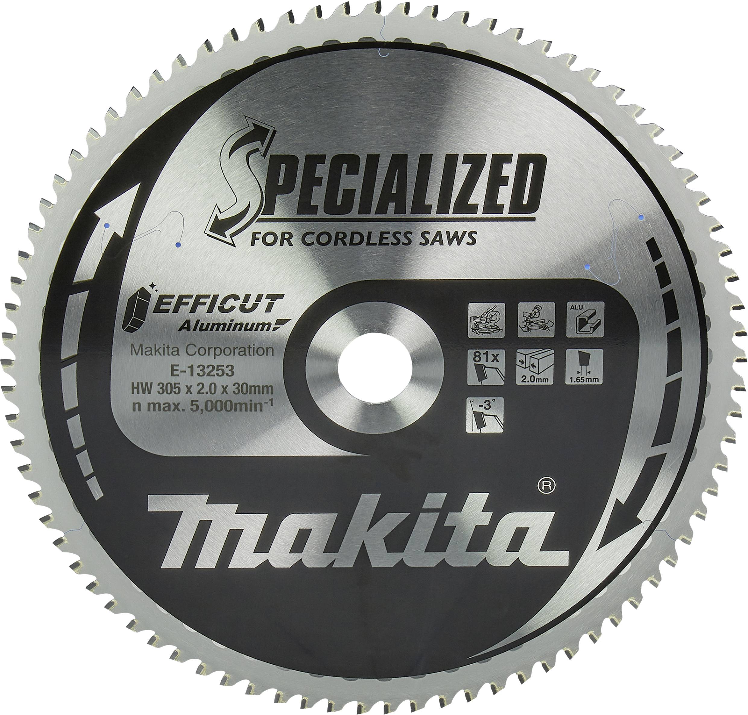 Scie à Makita Efficiut. 305 x 30 x 81 Z E-13253 Makita E-13253