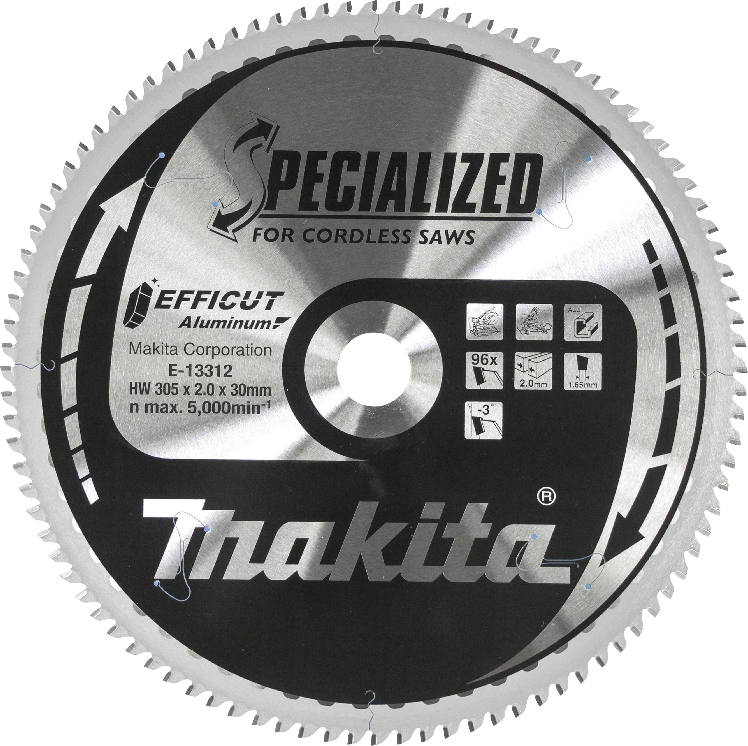 Scie à Makita Efficiut. 305 x 30 x 96 Z E-13312 Makita E-13312
