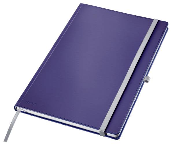 Leitz 44751069 Cahier ligné bleu titane Nombre de pages: 80 DIN A4