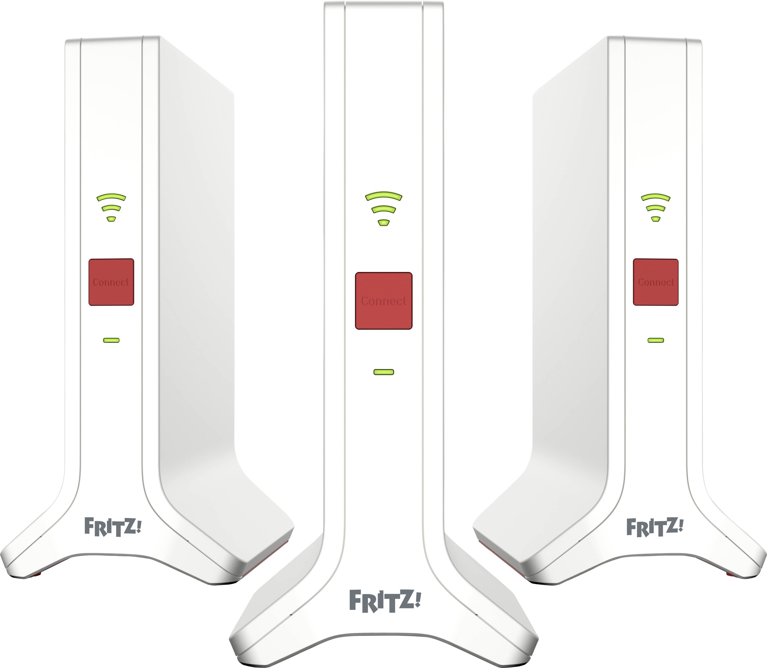 FRITZ! Répéteur Wi-Fi FRITZ!Mesh Set 4200 3er-Set 20003107 LAN 10/100/1000 Mo/s maillé