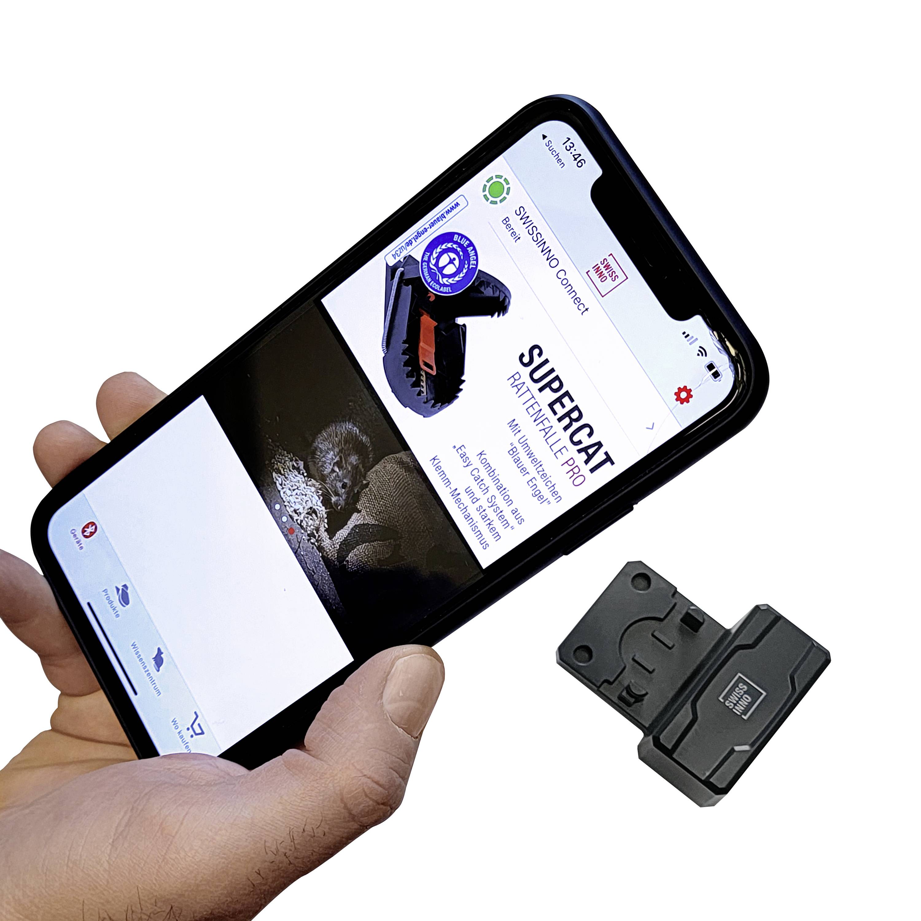 Piège à souris Swissinno Fangmelder Connect SuperCat Type de fonctions attractif 1 pc(s)